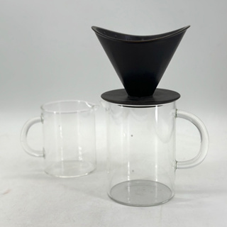 其里商行 <<原廠公司貨>> SCS 簡約質感圓柱形 咖啡壺-300ml / 600ml 手沖咖啡 玻璃壺 咖啡下壺