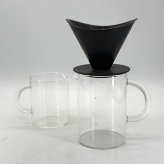 其裡商行 <<原廠公司貨>> SCS 簡約質感圓柱形 咖啡壺-300ml / 600ml 手沖咖啡 玻璃壺 咖啡下壺
