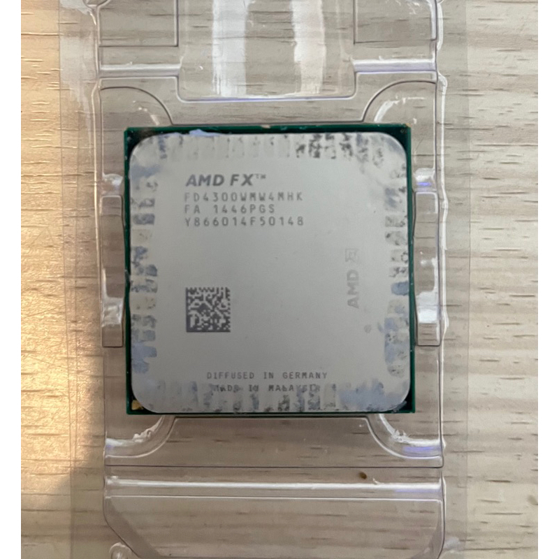 AMD FX4300 AM3+ 四核心Cpu處理器+技嘉GA-78LMT-USB3主機板