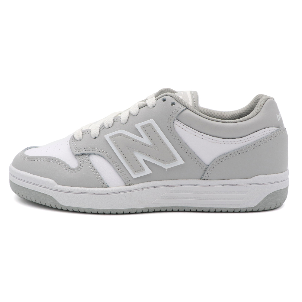 New Balance 480 灰 NB480 皮革 復古 休閒鞋 男女款 B3868【新竹皇家BB480LHI D】