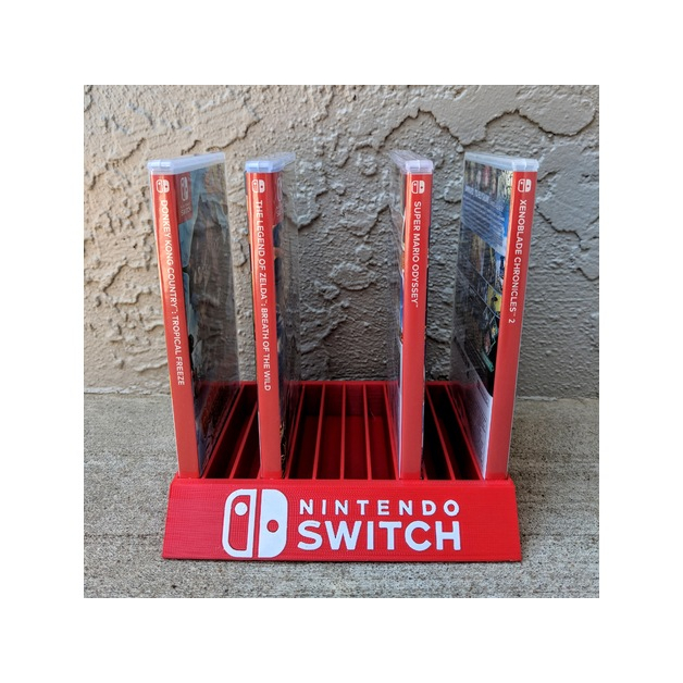 switch遊戲片收納盒/遊戲片收納架(12格)/配件/3D列印/switch
