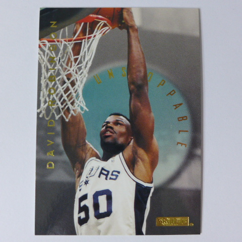 ~David Robinson/大衛·羅賓森~名人堂.海軍上將 1996年SKYBOX EX.NBA特殊卡