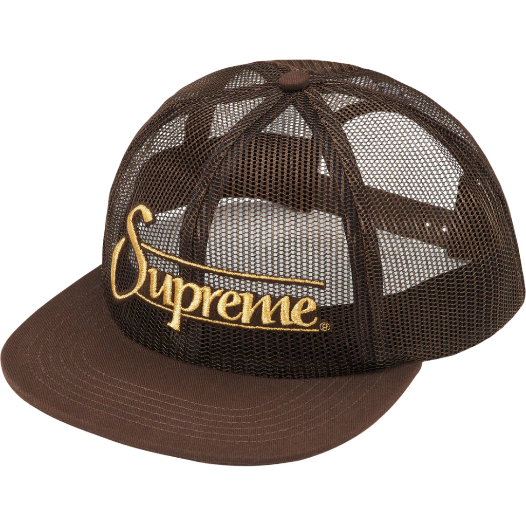 HS⚑ Supreme Mesh 6 Panel 六片帽 棒球帽 透氣帽 排汗帽 速乾帽 SS23 美國代購