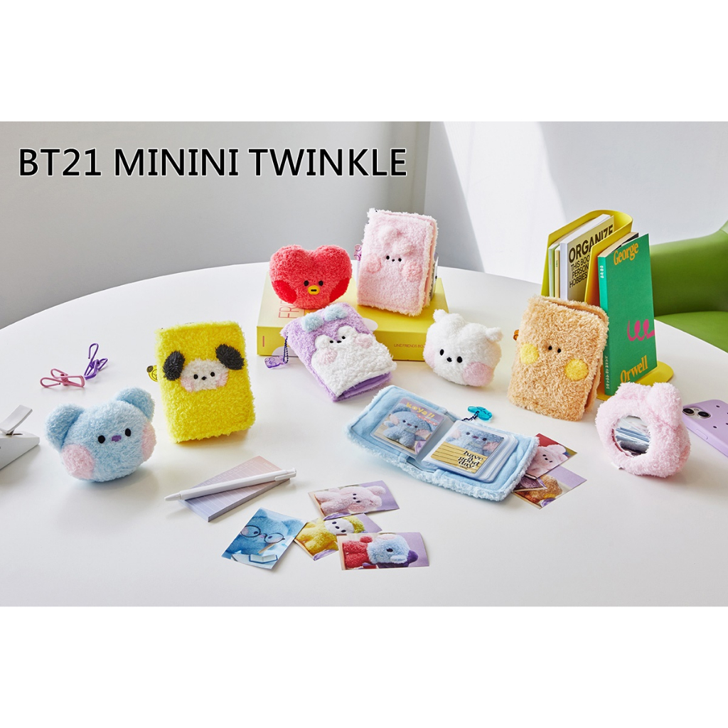 【預購】BT21 MININI TWINKLE✨小卡冊 娃娃小鏡子 貼紙 滑鼠墊 x LINE FRIENDS