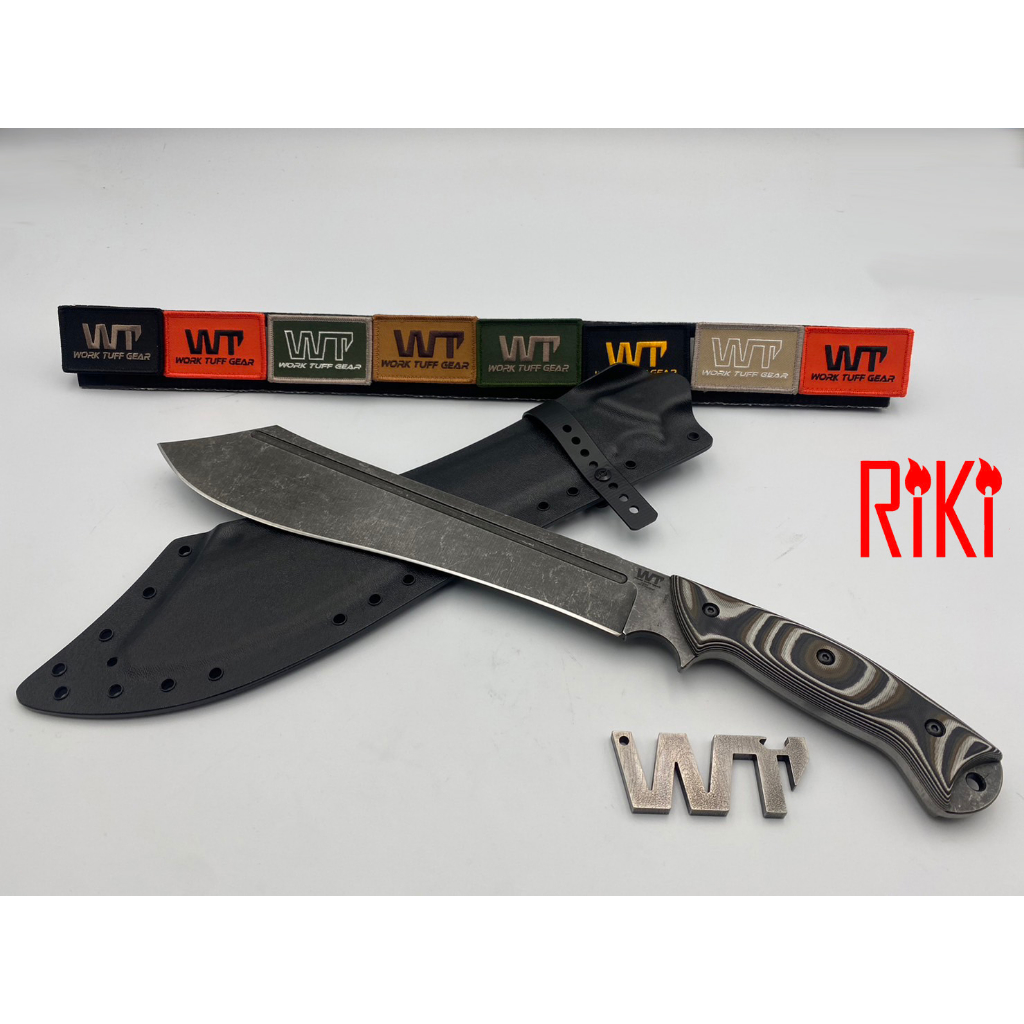 【瑞棋精品名刀】WTG Warhammer 戰槌 黑石洗/眼鏡蛇迷彩柄/SK85鋼 $7500