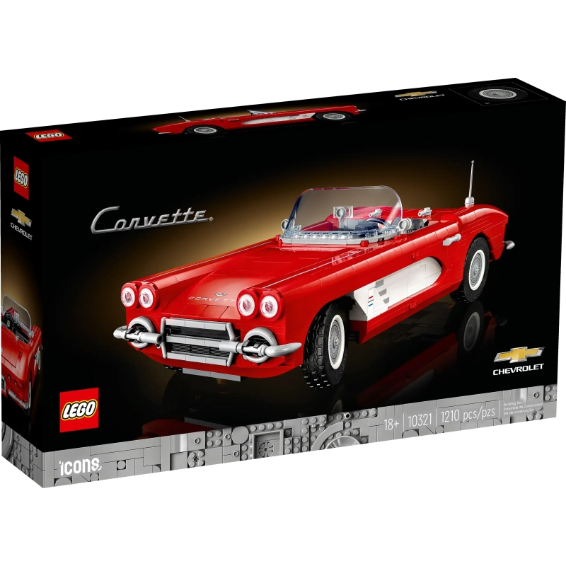 ||高雄 宅媽|樂高 積木|| LEGO“10321 1961 Corvette 敞篷跑車 樂高ICONS系列‘’
