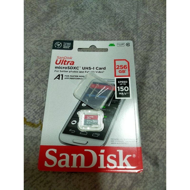 （特價品）SanDisk 256GB micro SD card
