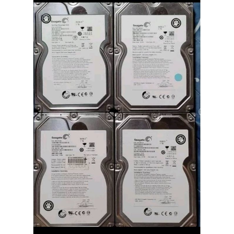 西捷    SEAGATE  傳統硬碟   1TB