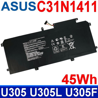 華碩 ASUS C31N1411 原廠規格 電池 UX305FA UX305F UX305CA