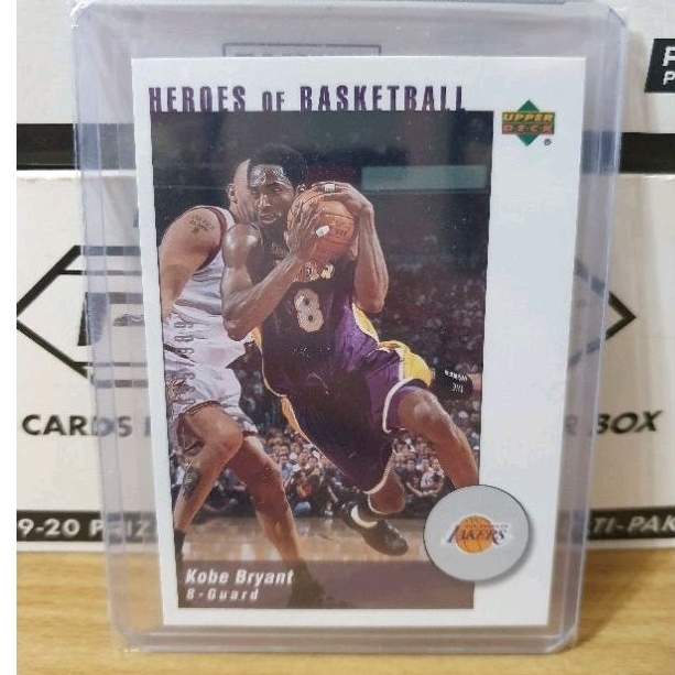 Upper Deck Kobe Bryant 限量989 655/989 NBA 籃球卡 球員卡