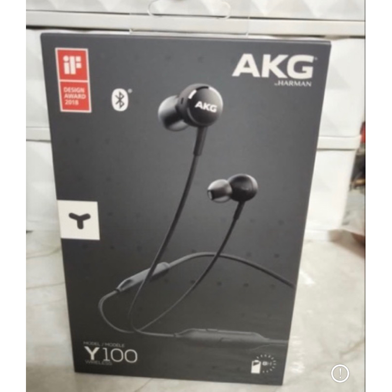 AKG Y100 Wireless 無線藍牙耳道式耳機