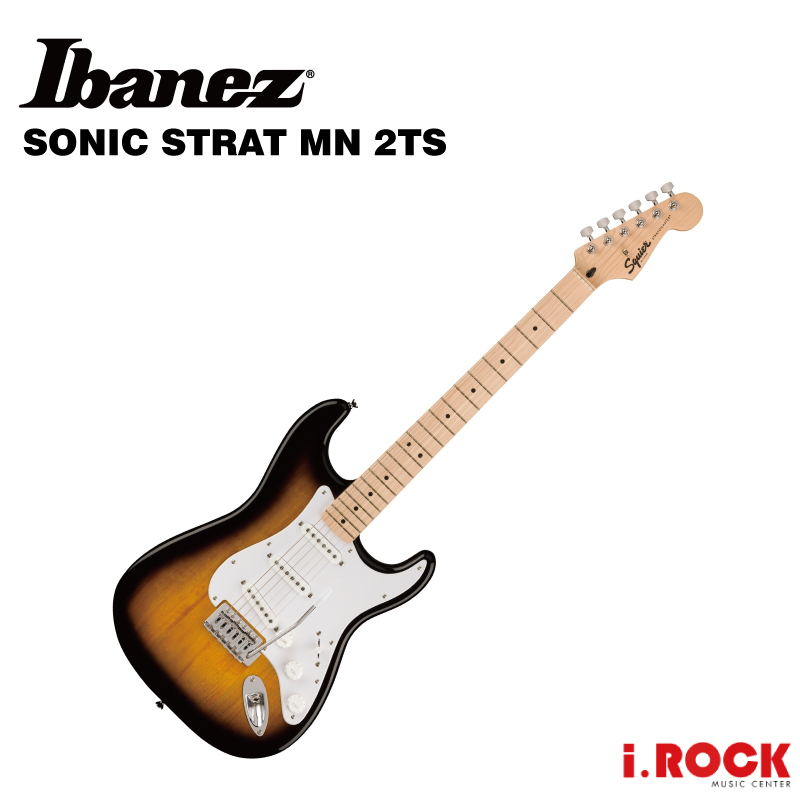 Squier Sonic Strat MN 2TS 電吉他【i.ROCK 愛樂客樂器】Bullet 升級款