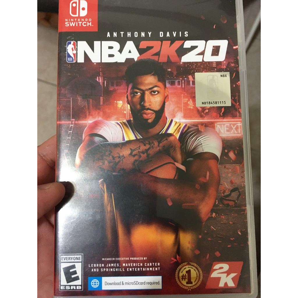 NS switch 遊戲 NBA 2K20