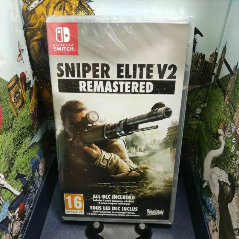 ［中壢賣場］switch ns 任天堂 《狙擊之神 V2 重製版 Sniper Elite V2》中文