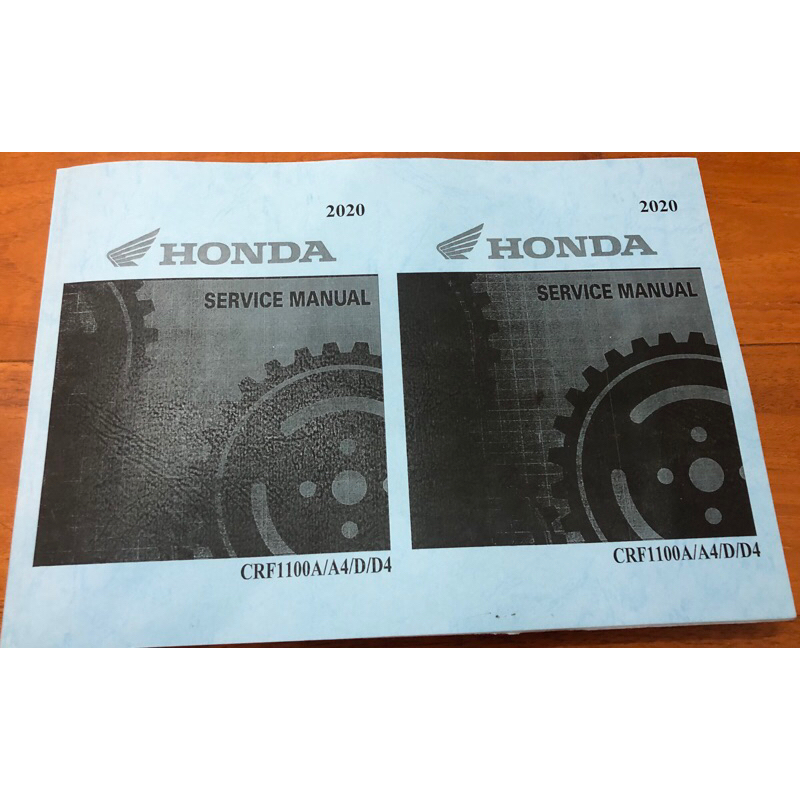 Honda 2020crf1100A重型機車維修手冊   中英文（簡體中文直譯版）對照版