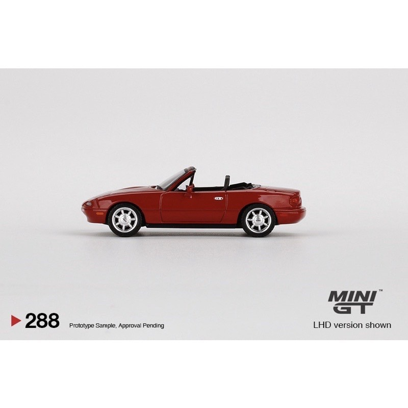 Mini gt #288 Mazda MX-5 Miata  紅 右駕