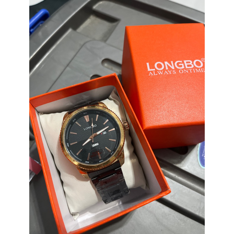 001-Longbo 男士石英錶