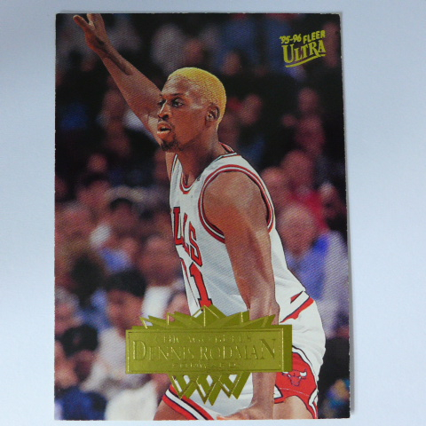 ~Dennis Rodman/小蟲.羅德曼~名人堂.壞小孩.籃板王 1996年Ultra.NBA籃球卡
