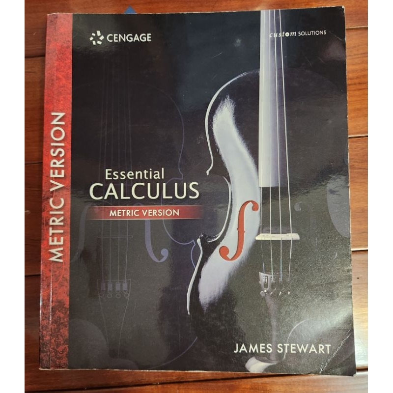 二手原文書 微積分   (essential  calculus- James Stewart )
