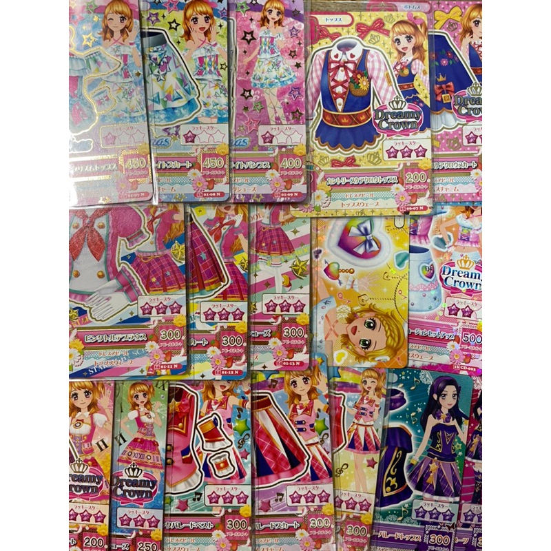 超便宜‼️Aikatsu偶像活動 偶像學園卡片 制服 絕版 稀有卡