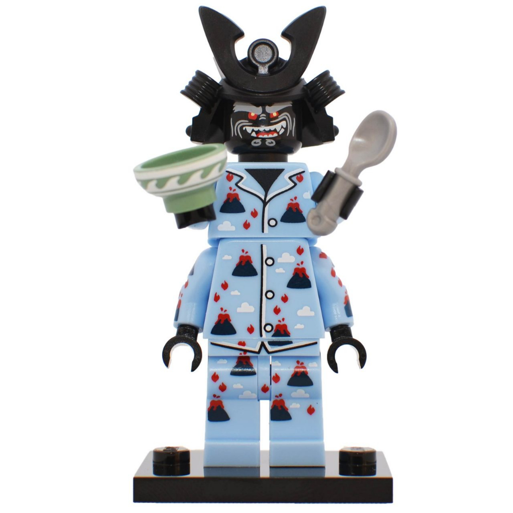 ✨愛子小姐✨ LEGO 樂高 71019系列 武士頭盔.火山睡衣伽瑪當 NO.16  附底板+說明書