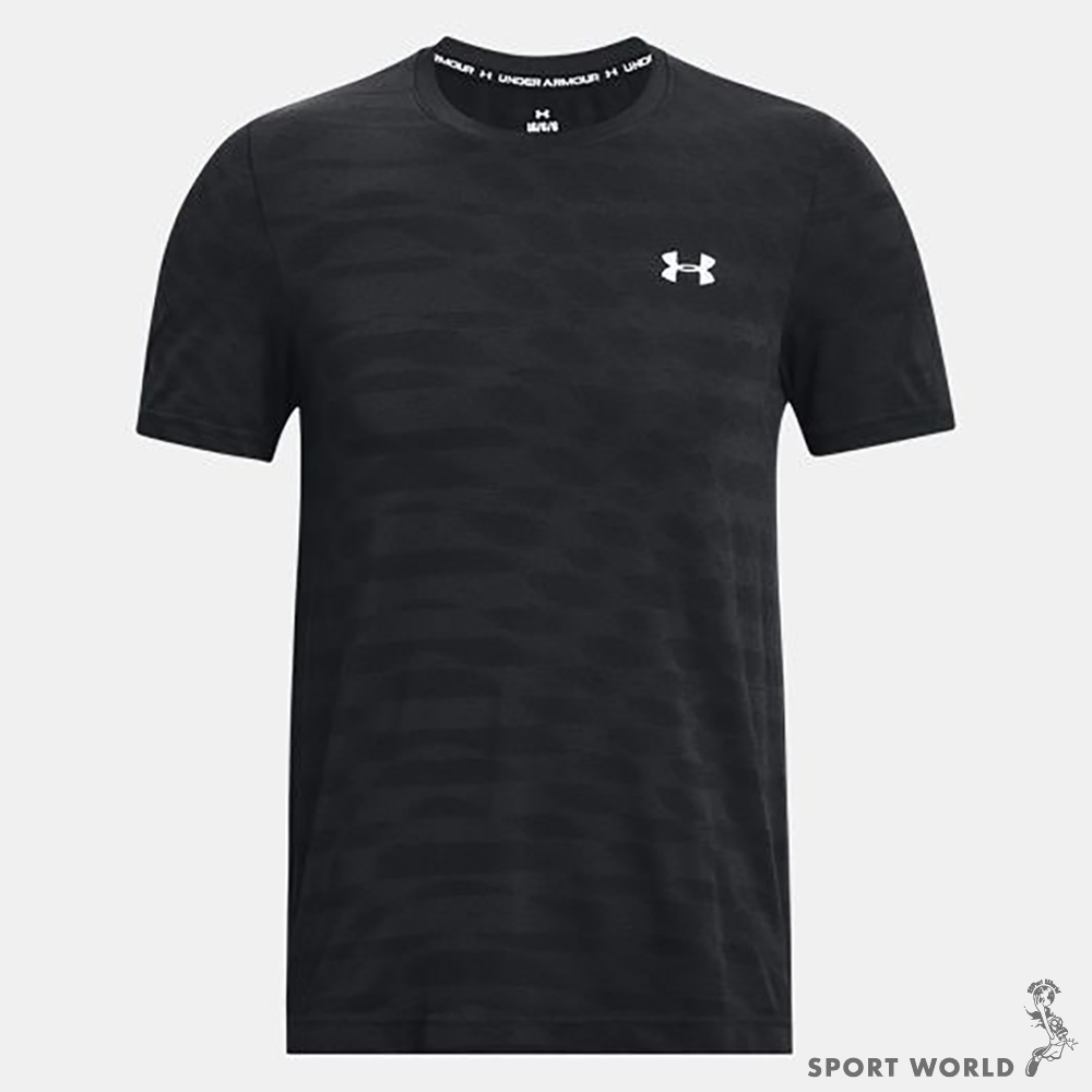 Under Armour UA 男裝 短袖上衣 排汗 快乾 黑【運動世界】1379281-001