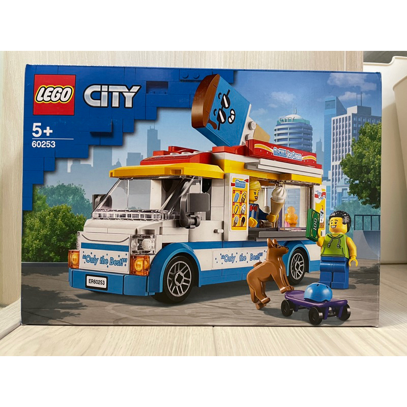 收藏出售/已拆外盒 樂高 LEGO 城市系列  60253 冰淇淋車