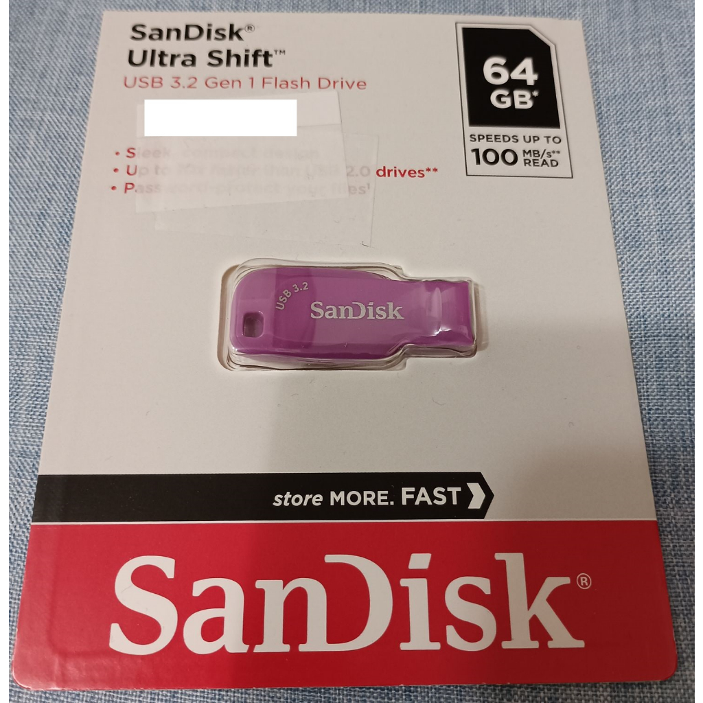 SanDisk Ultra Shift CZ410 64GB USB3.2 隨身碟