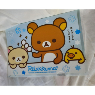 San-X 日本製正版周邊文具禮品 拉拉熊懶懶熊小雞 RilaKKuma 咖啡巧克力馬卡龍 A4資料夾