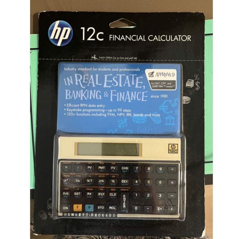 hp 12c 財務計算機 Financial Calculator