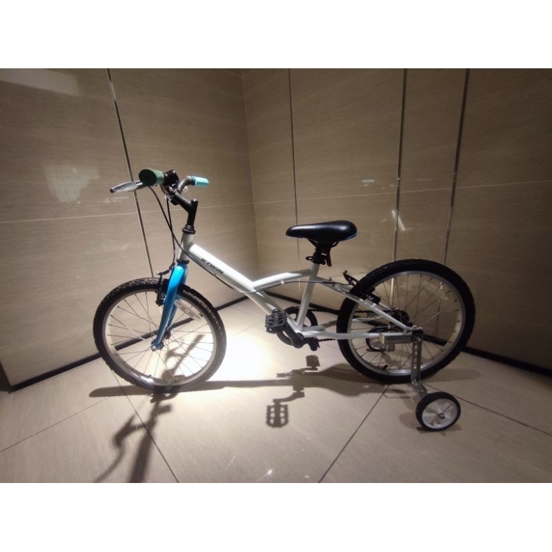 二手 迪卡農 B'TWIN 20吋 輔助輪 兒童 單車 四輪腳踏車 新北新莊自取 勿直接下單