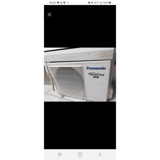 2017年，一級能效~國際1噸變頻分離式冷氣，2.8kw，型號CS-K28BA2，保固3個月，大戶藥師二手中古家電