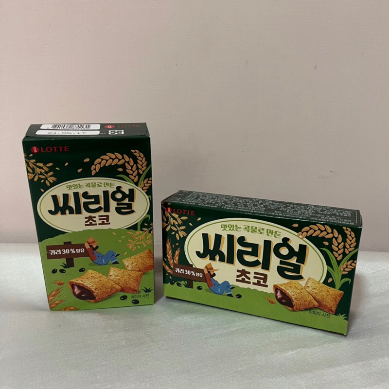 生活百貨  韓國樂天穀物口袋餅 巧克力 42公克 LOTTE 韓國 樂天 穀物 口袋餅 巧克力餅乾 餅乾 零食 點心