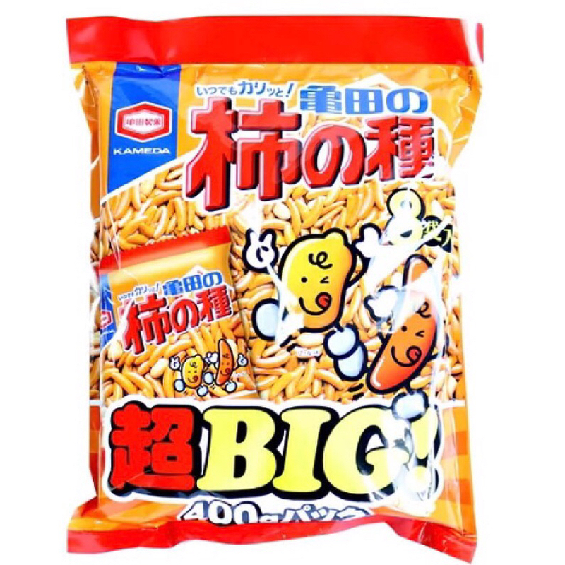 日本 龜田製菓 柿種 花生米果 超BIG 分享包 家庭包