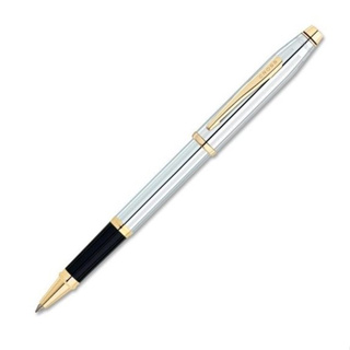 Cross高仕 Century II 新世紀金鉻新型大班鋼珠筆(3304) 23K鍍金筆夾及裝飾