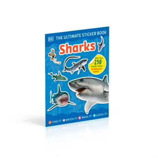 DK Sharks Ultimate Sticker Book 【百科貼紙書：鯊魚】