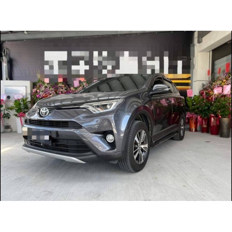 2016年 TOYOTA RAV4二手車 王者休旅 全原廠保養 加裝車頂架 前置鏡頭 rav4中古車 SUV二手車