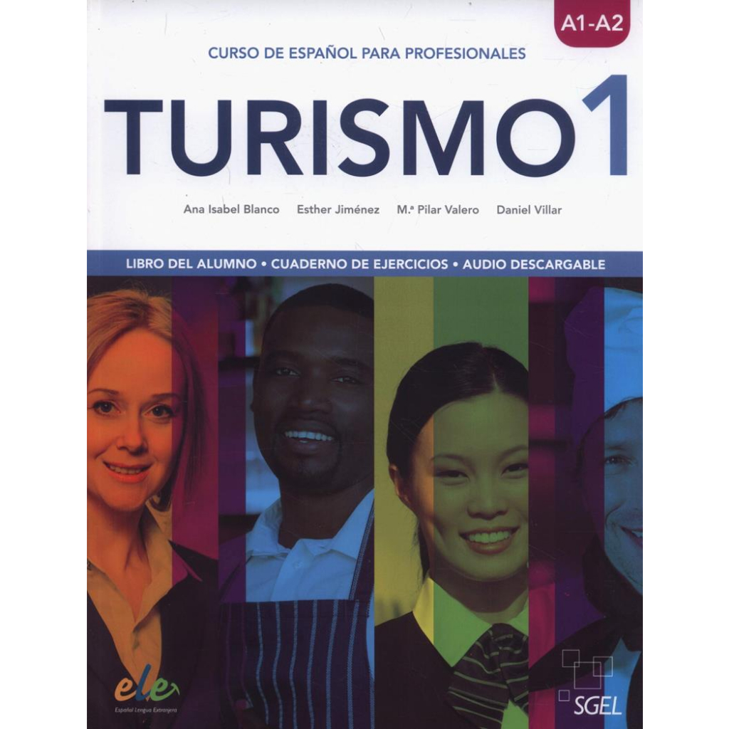 【西班牙語】Turismo 1 (A1-A2) - Libro del alumno+Cuaderno de ejercicios+audio descargable 課本+練習本+音檔線上下載 9788497789981&lt;華通書坊/姆斯&gt;