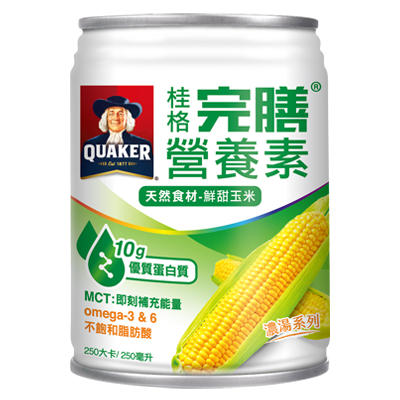 桂格完膳營養素 濃湯系列 鮮甜玉米 單罐250ml
