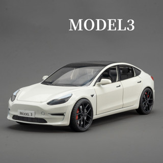 【W先生】XLG 1:24 1/24 特斯拉 TESLA MODEL 3 聲光音效 迴力車 合金車 模型車