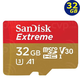 公司貨SanDisk Extreme A1 32G microSDXC U3 手機 相機 平板記憶卡當日下單 當天出貨)