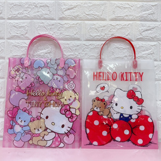 正版 Hello Kitty三麗鷗 凱蒂貓 A4PP 壓紋手提袋 手提袋 收納袋 禮品袋 包裝袋 物品袋 贈品袋 提袋