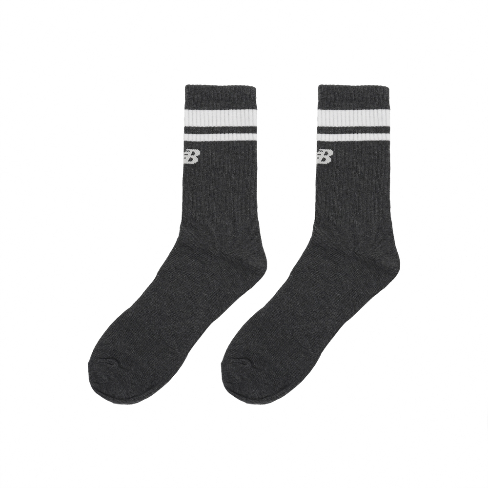New Balance Crew Socks 男女款 深灰 白 長襪 襪子 LAS32161CHC Sneakers54