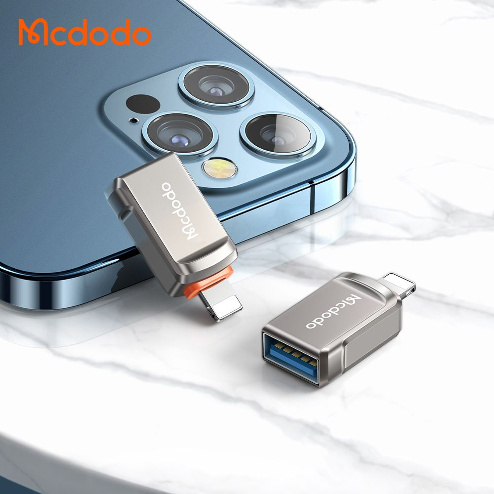 Mcdodo OTG 轉接頭 OTG USB-A 3.0 to Lightning 讀卡機 USB隨身碟讀取