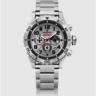 【elegantsis】Cafe Racer新咖啡騎士三眼計時腕錶 ELJR23QS-TONUP-VS03MA 48mm