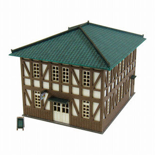 【ArtLife 藝術生活 x 日本sankei】MP01-116レストラン-2 微縮藝術精品 紙模 DIY 1/220