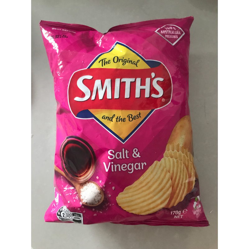 澳洲SMITH’S洋芋片特殊口味(鹽+醋)170g