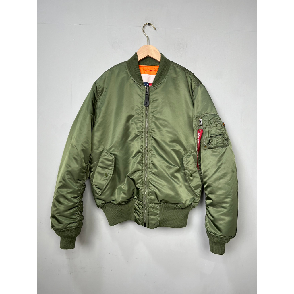 【TACKSTHGOOD】ALPHA INDUSTRIES MA-1飛行夾克 飛行外套 防風外套