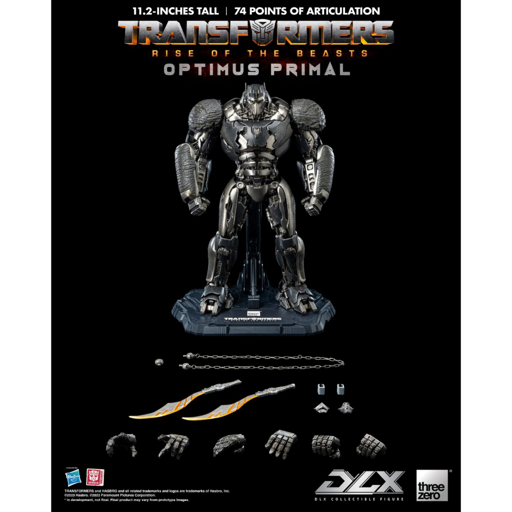 新品預購 threezero 變形金剛 萬獸崛起 金剛王 DLX Optimus Primal Transformers