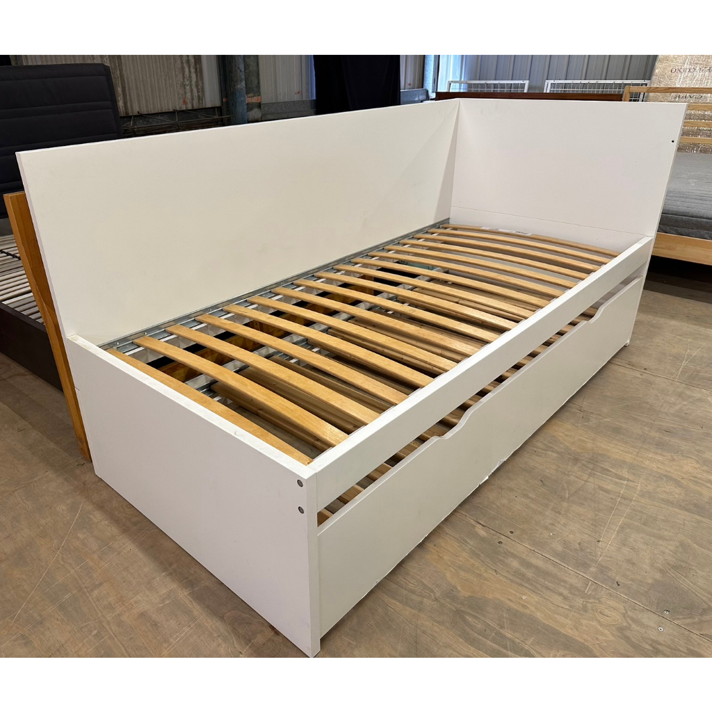 盡其用二手家具生活館 IKEA- 子母床/坐臥兩用床框/陪睡床 自取價3800